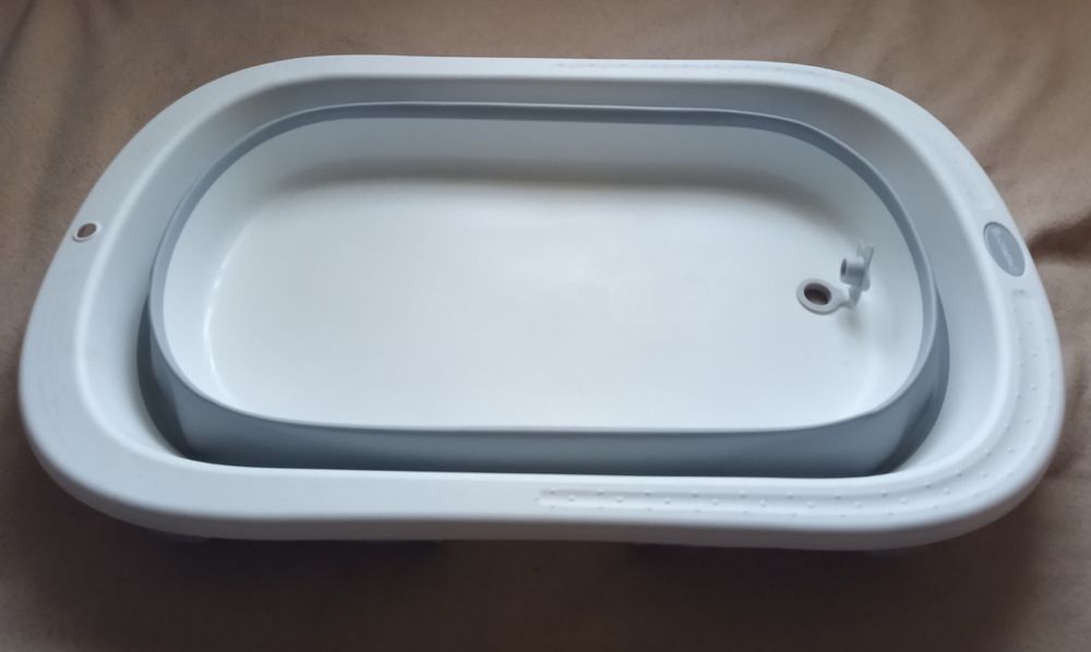 Ванночка дитяча EL CAMINO ME 1152 BASIC Gray, сіра