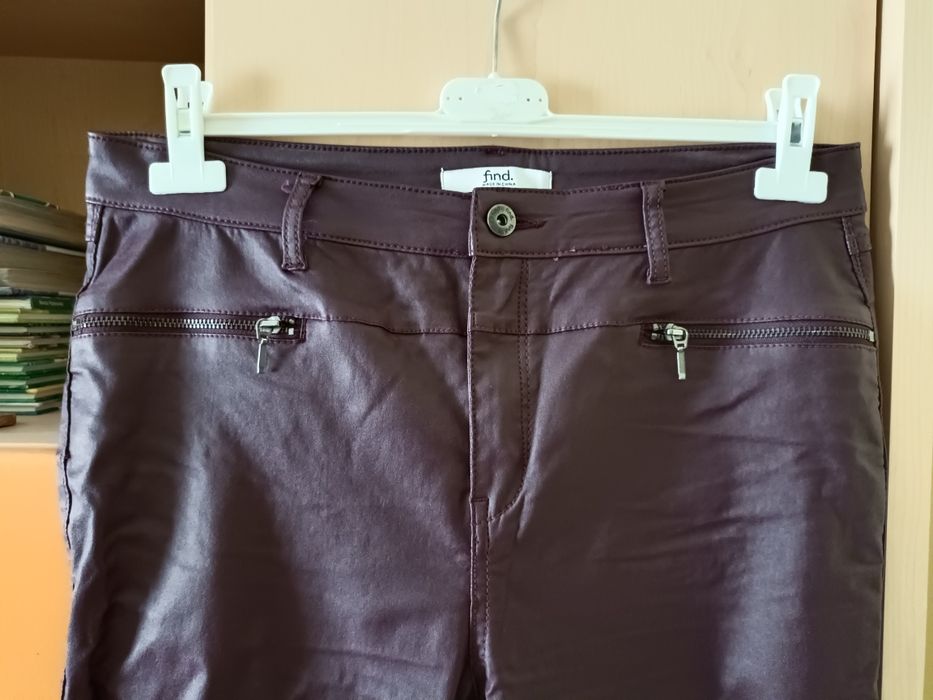 Spodnie damskie woskowane Find XL