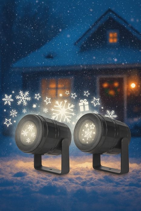 PROMOCJA! 1+1 Projektor Świąteczny GRATIS | LED | Zestaw 2szt. | HIT