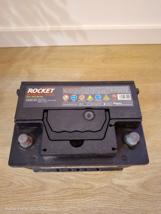 Akumulator samochodowy 12 V 55 Ah