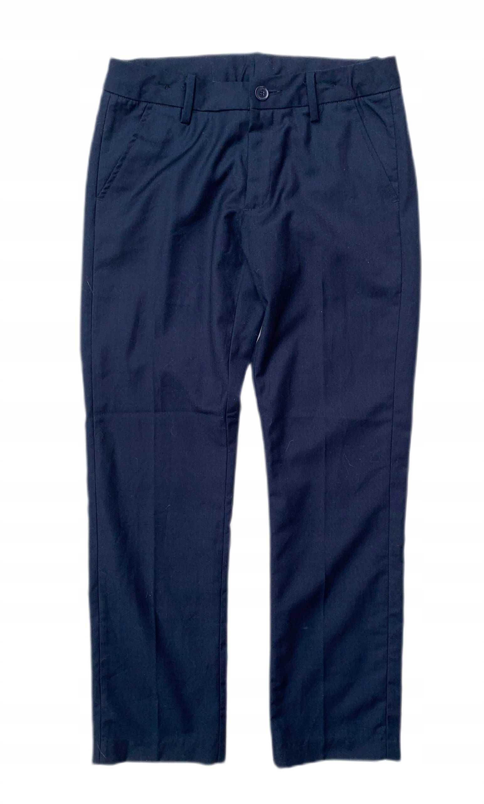Spodnie Granatowe Lindex 152 cm 11 12 lat Garniturowe