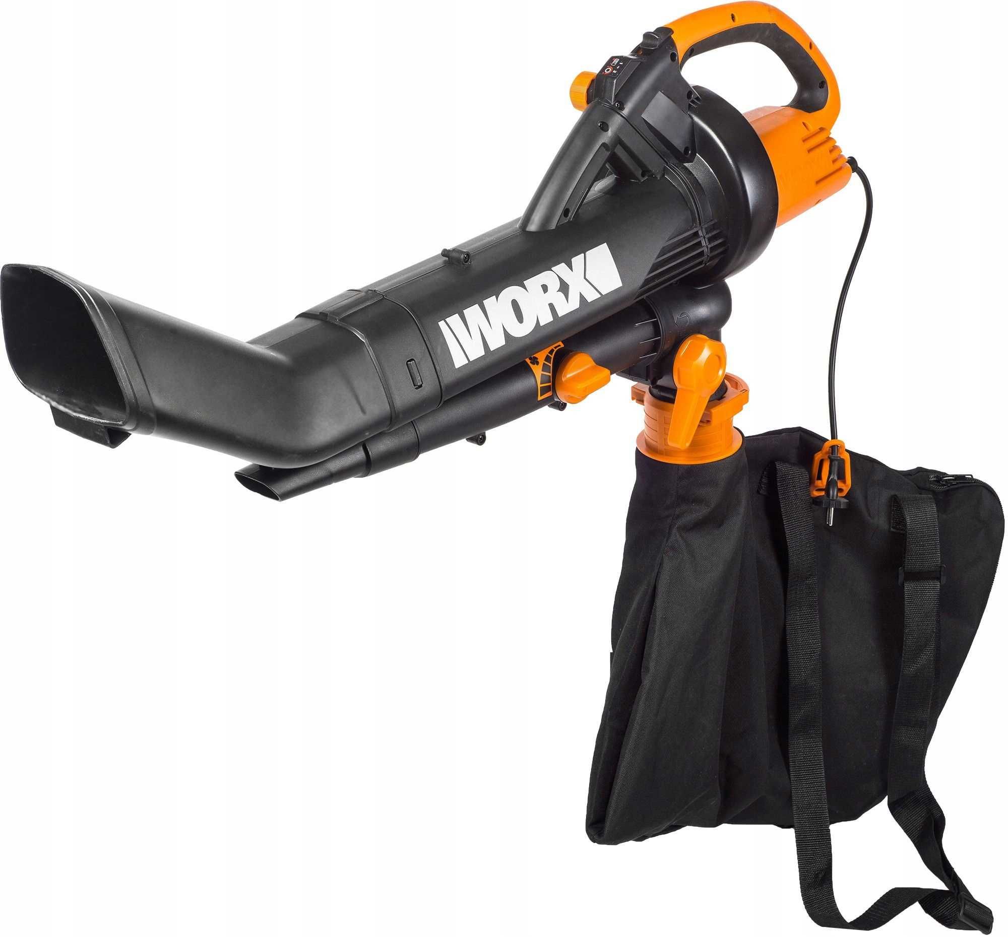 Dmuchawa elektryczne do liści i odkurzacz 3000 W WORX WG505E Trivac