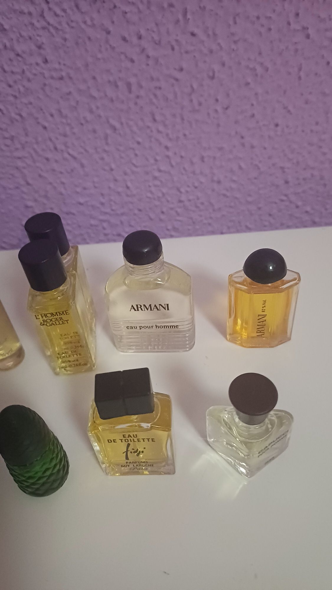 Mini perfumes de homem