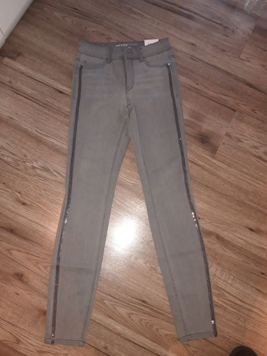 NOWE Jeansy Skinny Orsay XS 34