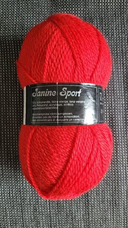 Janine sport 200g włóczka Wełna z akrylem