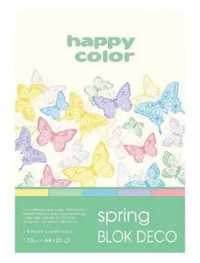 Blok A5/20K Deco Spring 170g HAPPY COLOR