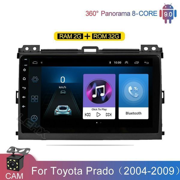 Штатная магнитола Toyota Prado 120 Android lexus 470 Прадо Teyes