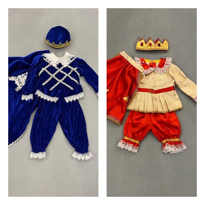 Карнавальний костюм, король, принц, паж, прокат, оренда 300грн
