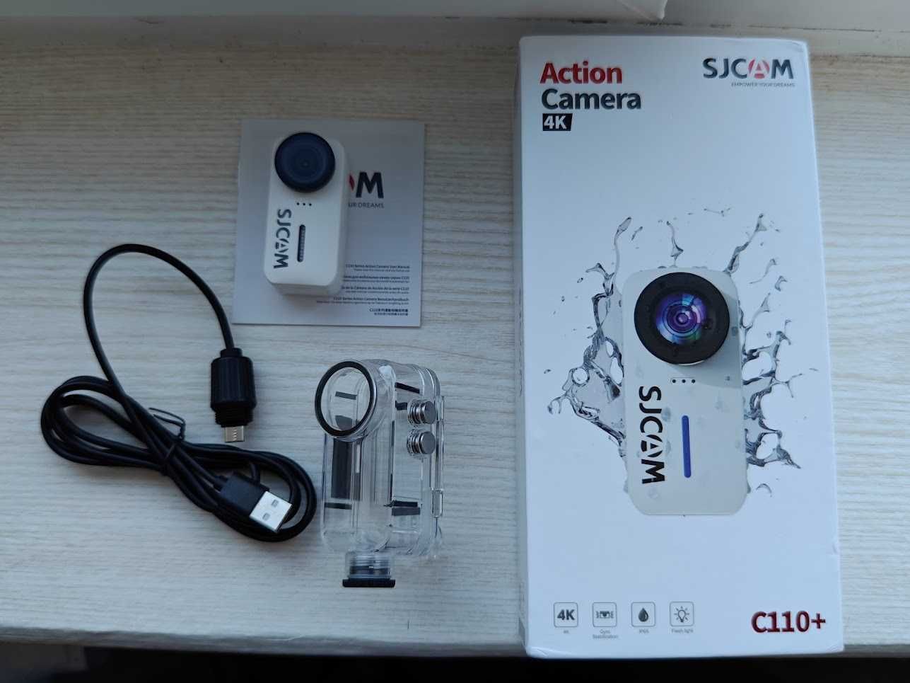 SJCAM C110 Plus міні екшн камера зі стабілізацією