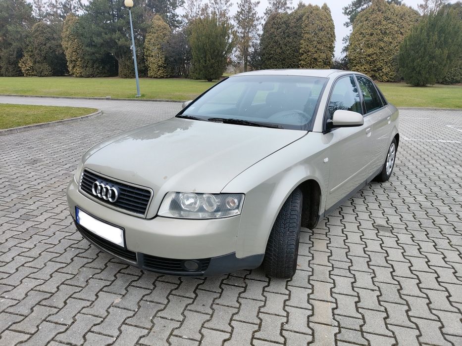 Audi A4 B6 2.0 LPG długie opłaty, zimowe opony