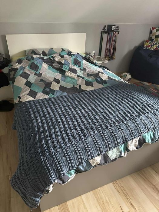 Zestaw mebli z łóżkiem dla nastolatka/chłopca  MEBLIK super opcja