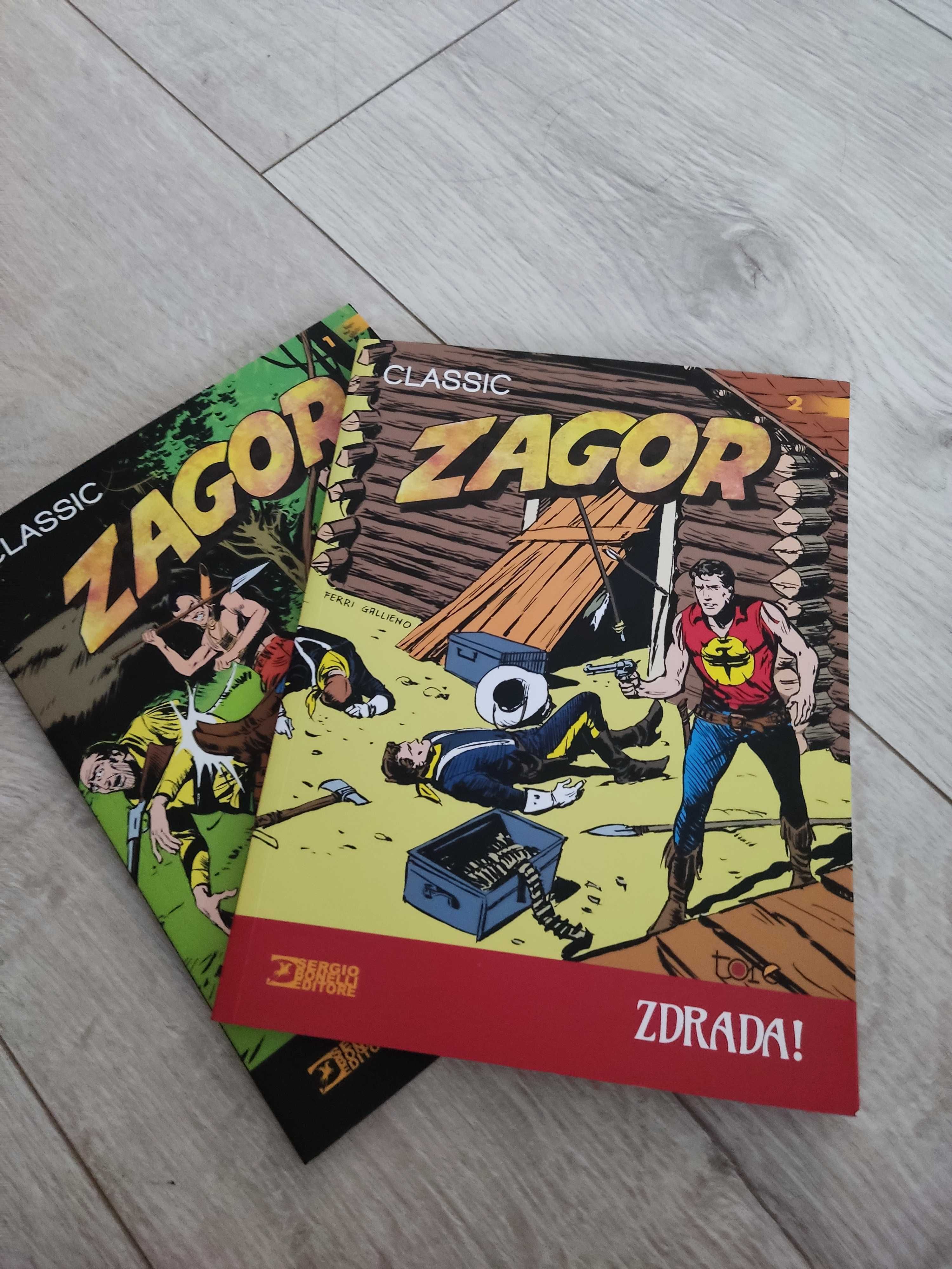 Komiksy "Zagor Zasadzka 1" Lub "Zagor Zdrada! 2"