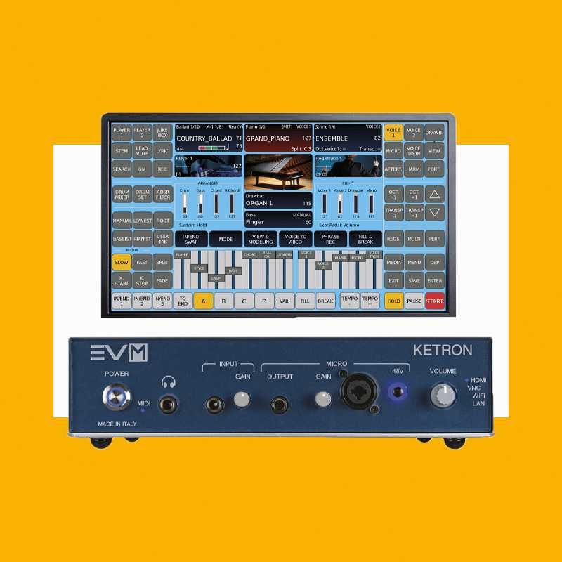 Ketron EVENT EVM PACK - moduł brzmieniowy EVM + Monitor + Pokrowiec