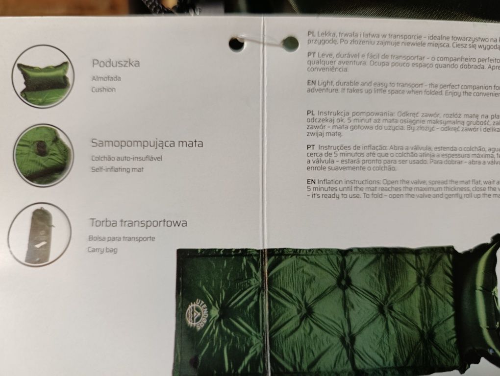Nowa mata samopompująca