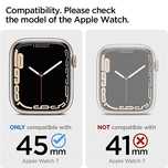 Etui Spigen Ultra Hybrid na Apple Watch 7 / 8 / 9 (45 mm) - przezroczy