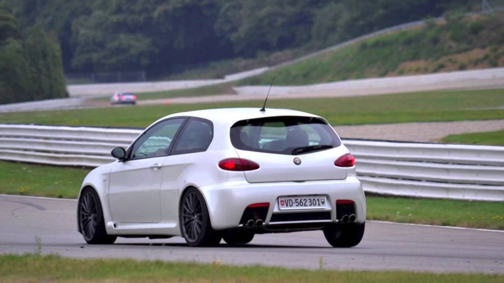 AILERON SPOILER Pala Aba ALFA ROMEO 147 GTA Q2 QUADRIFOGLIO VERDE Novo