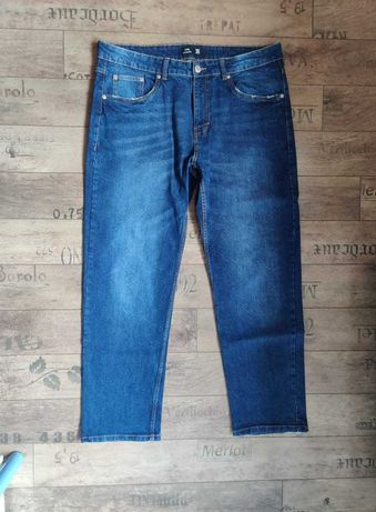 Spodnie męskie jeans jeansy Sinsay 35