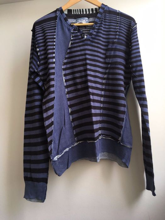 DESIGUAL bawełniany dzianinowy sweter bluzka M