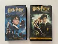 Kasety VHS Harry Potter 2 szt.