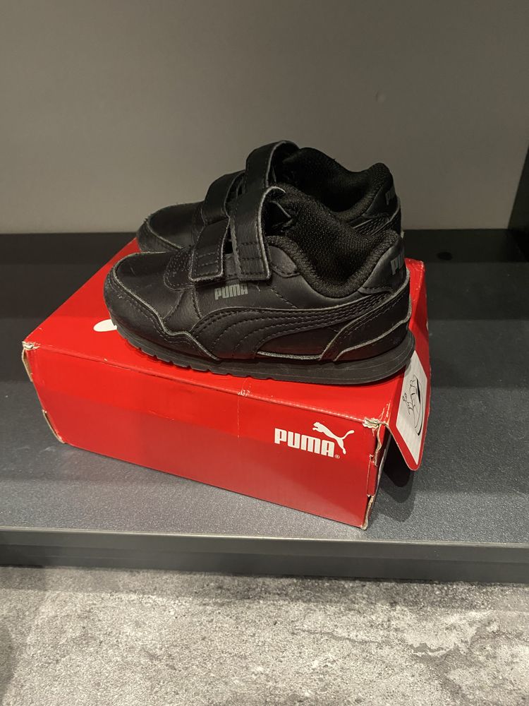 Puma кросівки шкіра на ліпучці, adidas 24 розмір