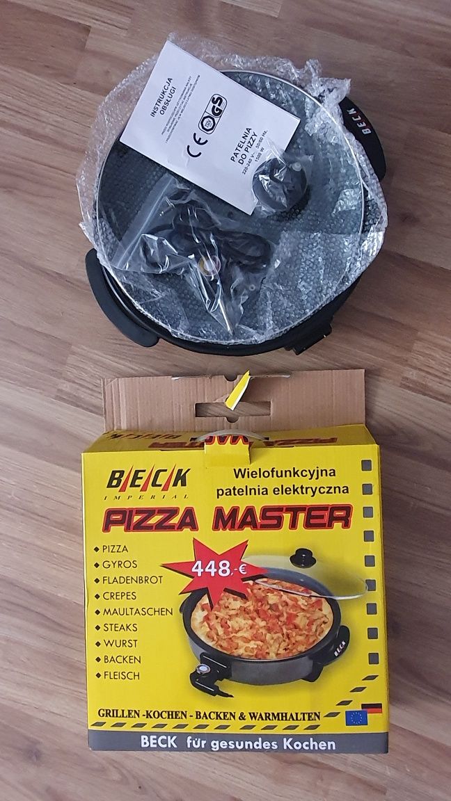 Wielofunkcyjna patelnia elektryczna Pizza Master Beck