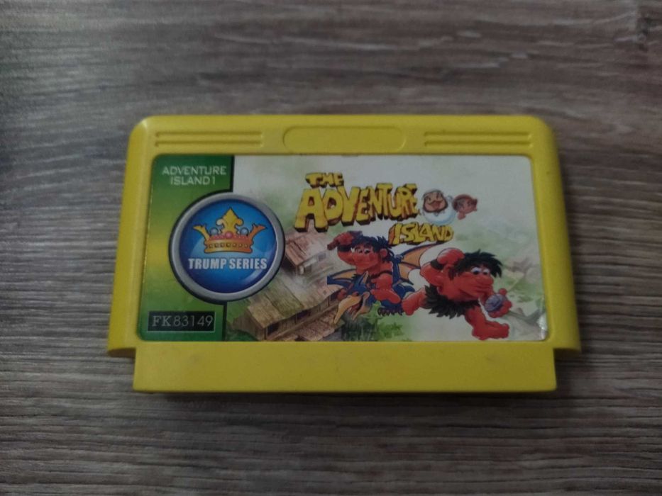 Pegasus Kultowy kartridż dyskietka THE ADVENTURE ISLAND FK83149