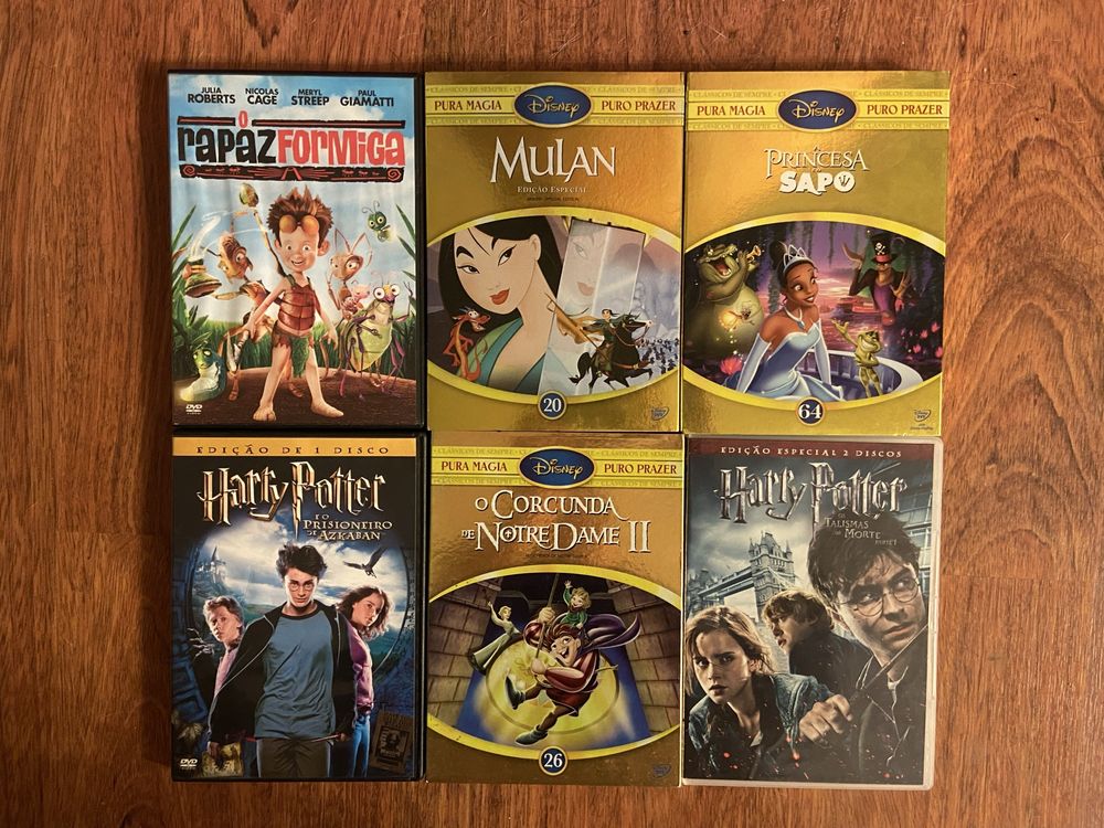 DVD’s - € 2 cada