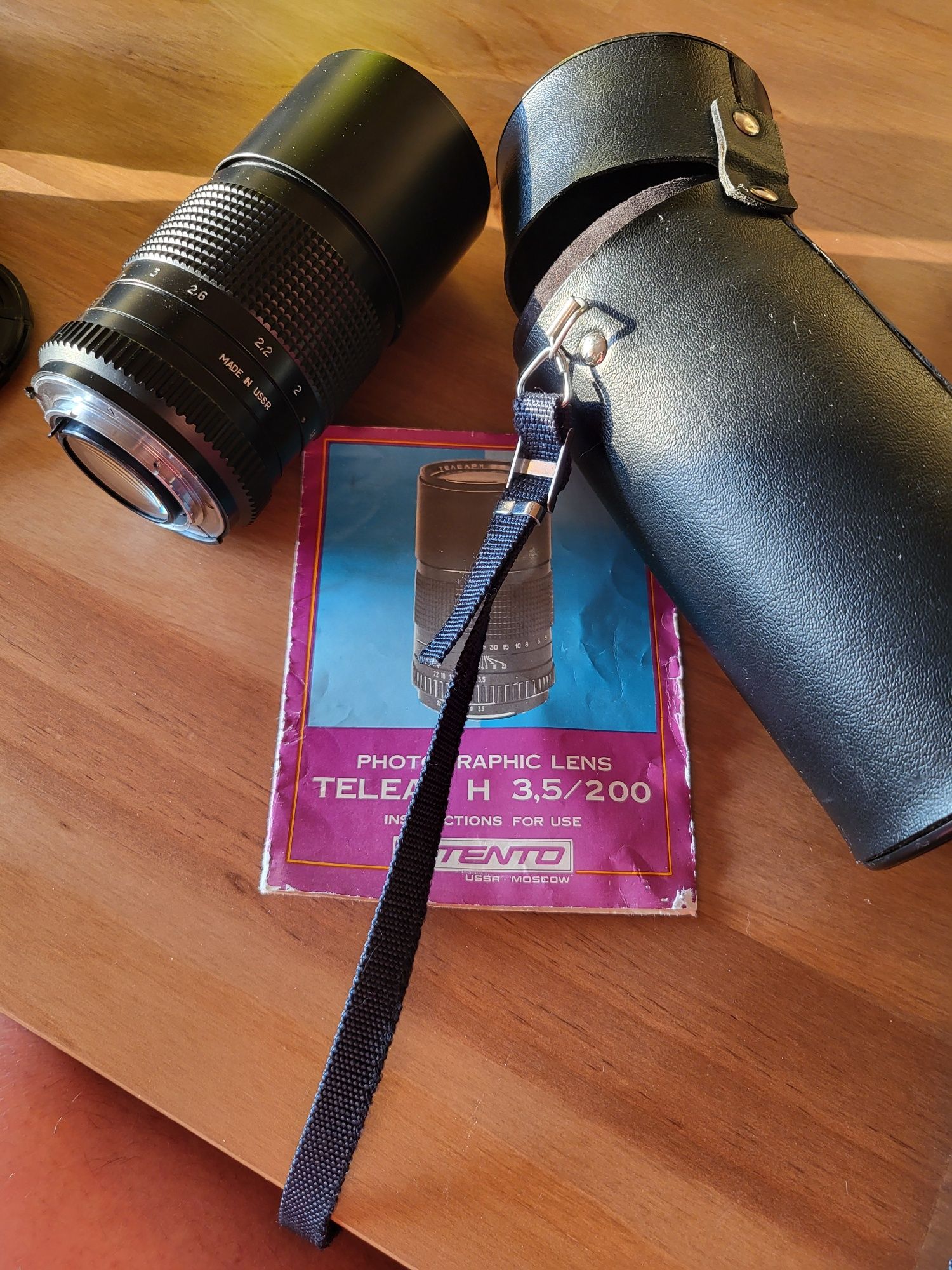 Obiektyw Telear H 200 mm  bagnet Nikon