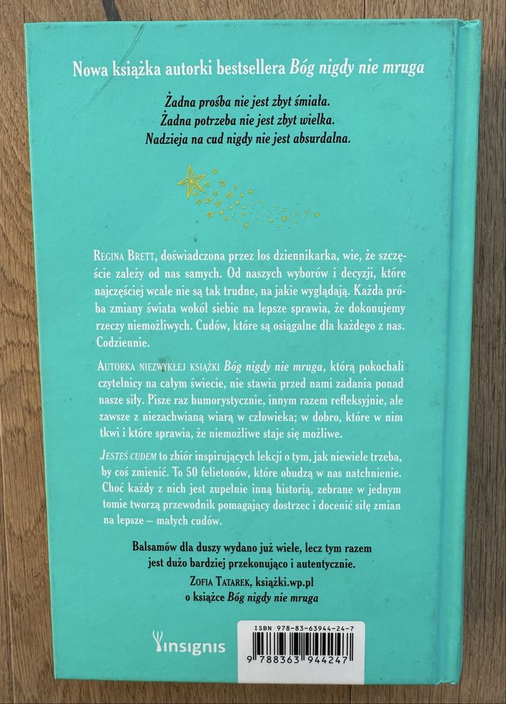 Jesteś cudem Regina brett