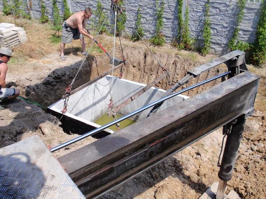 zbiornik betonowy 12 szambo betonowe woda gnojowica piwnica betonowa