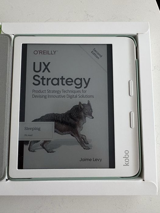 Kobo Libra Colour como novo com capa