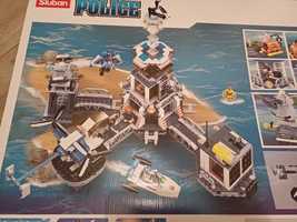 Klocki Sluban - jak Lego- zestaw Policja i więzienie