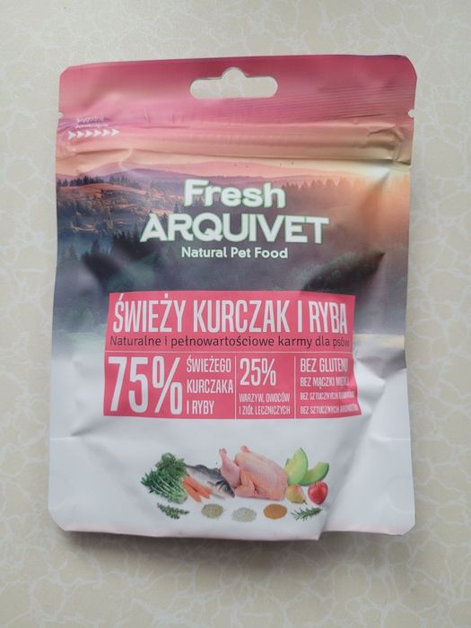 Karma dla psa Arquivet Fresh 100g