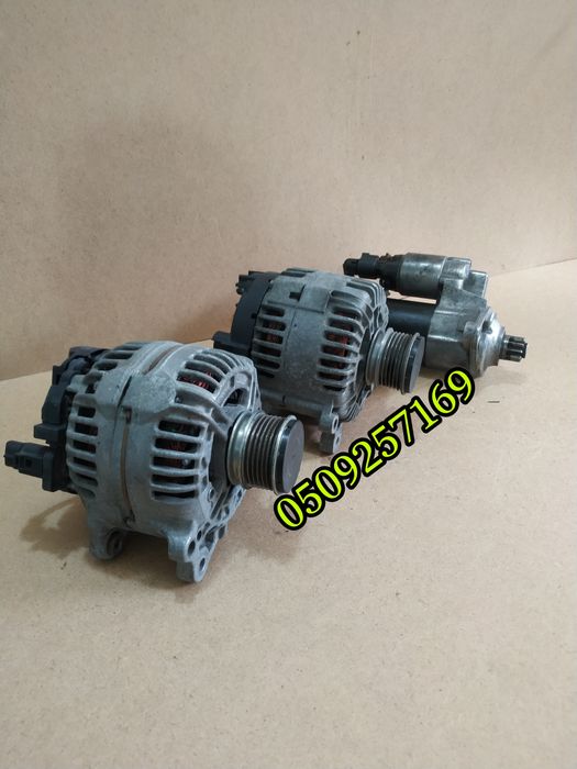 Генератор 1.6 1.9 2.0 tdi 1.4tsi Passat b6 b7 touran caddy golf skoda