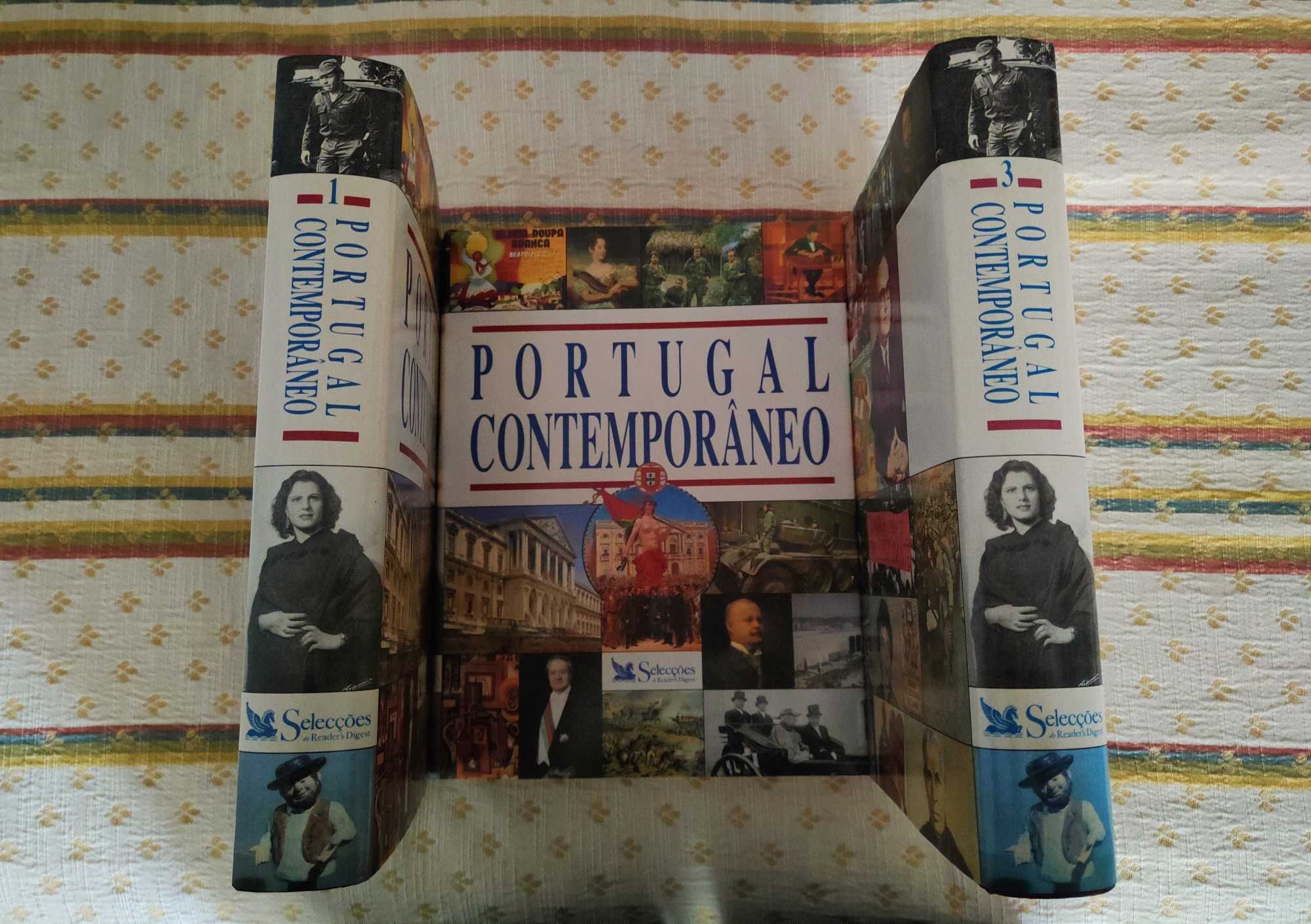 livros Portugal Contemporâneo (1, 2, 3 - colecção completa)