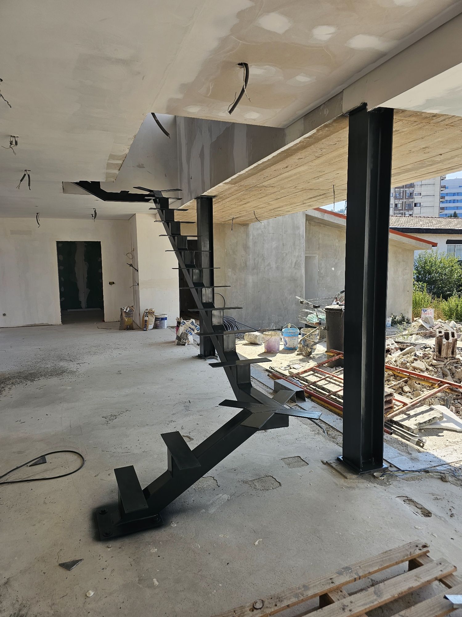 Escadas em ferro serralharia
