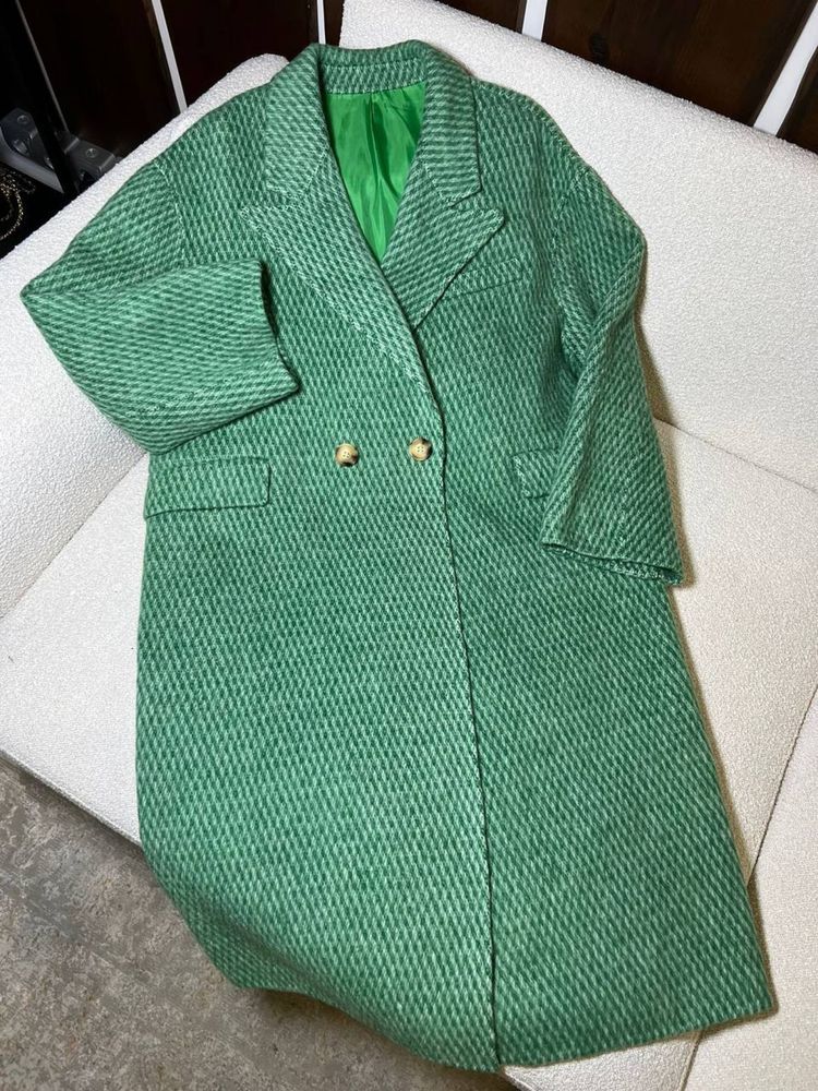 Стильне кашемірове/шерсть пальто JilSander! Oversize! Розпродаж!