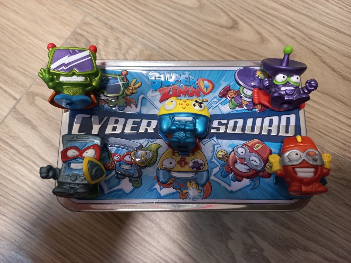 Sprzedam Super Zings Heroes Cyber Squad 5 unikatowych figurek.