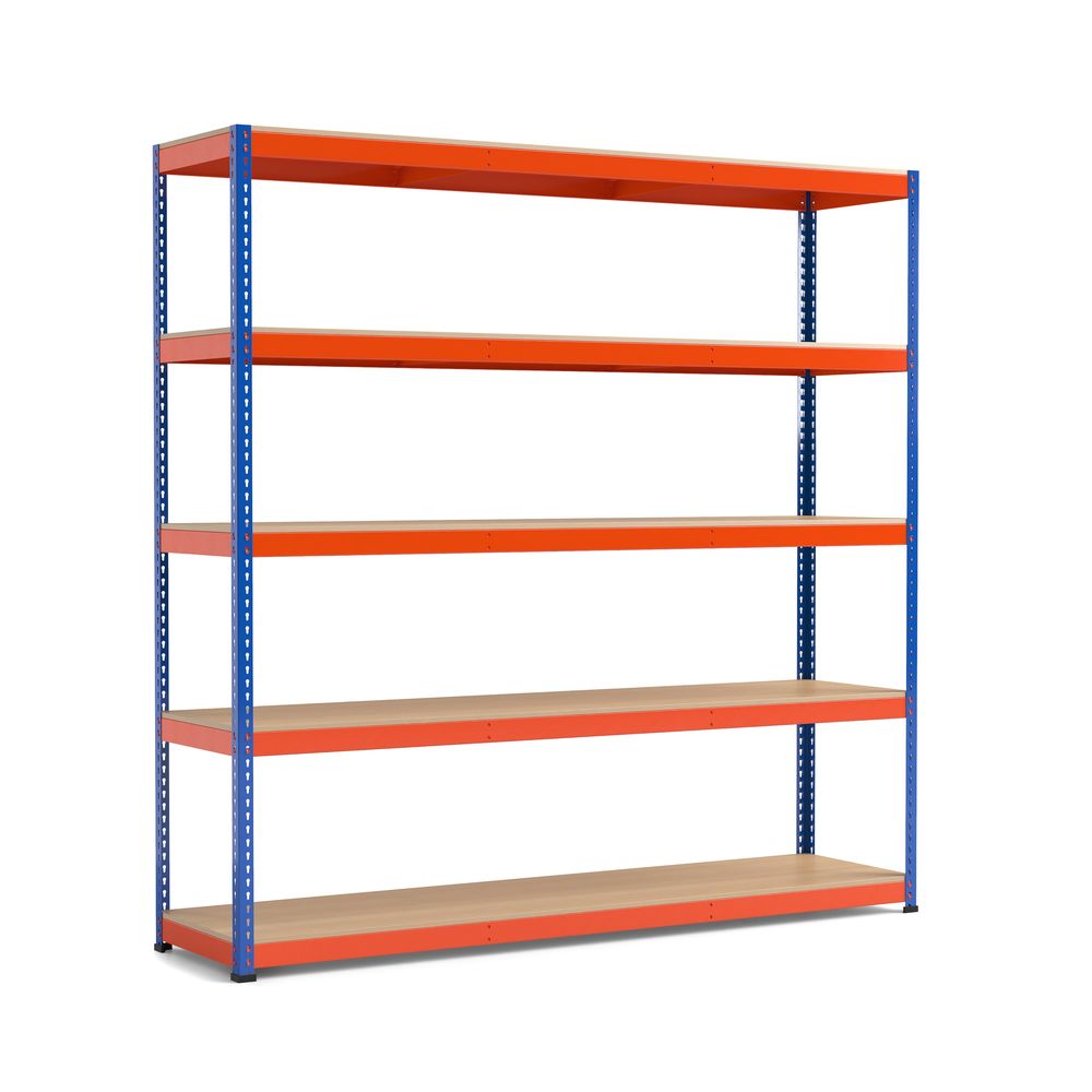 Regały metalowe do biura sklepu magazynu garażu warsztatu 200x100x40