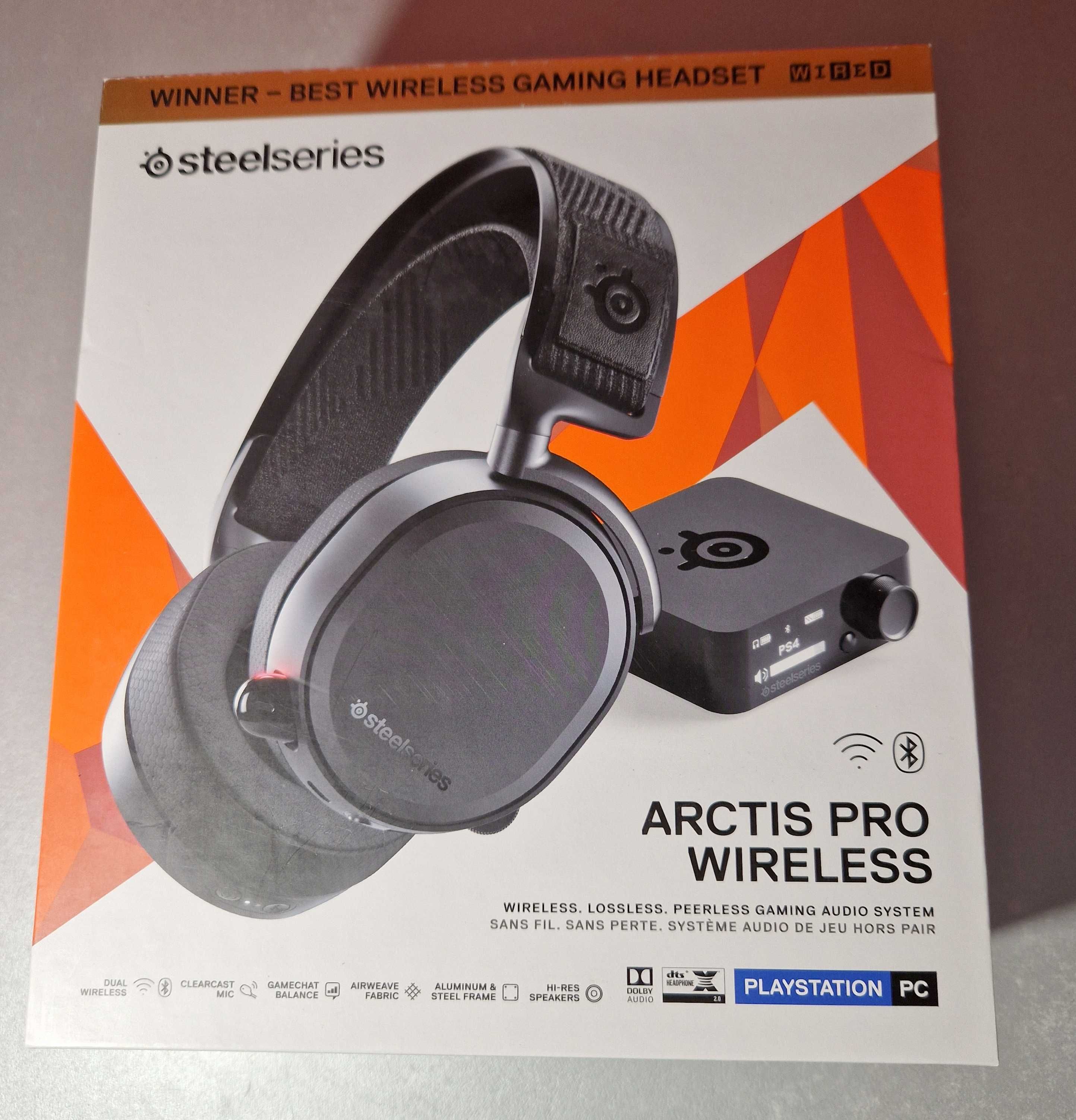 Słuchawki bezprzewodowe STEELSERIES ARCTIS PRO Wireless