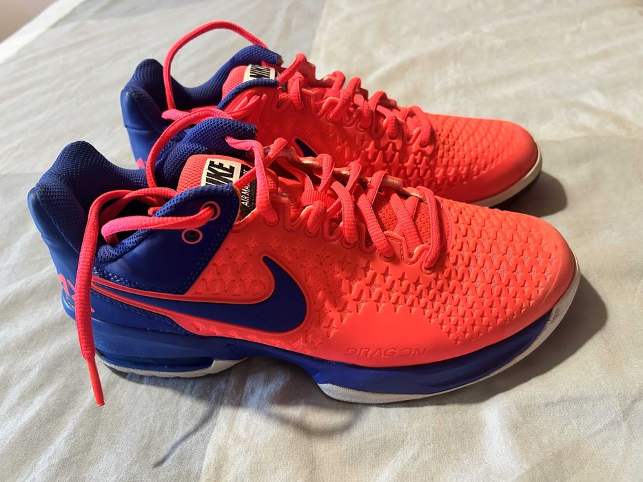 Sapatos de ténis homem Nike Air Max Cage Pink Blue número 39