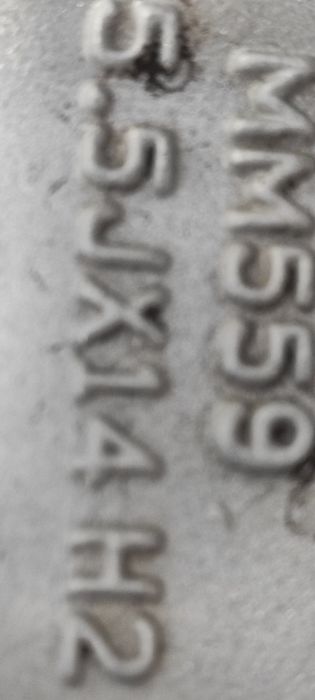 563 Felgi aluminiowe Hyundai R 14 4x100 Bardzo Ładne Czujniki