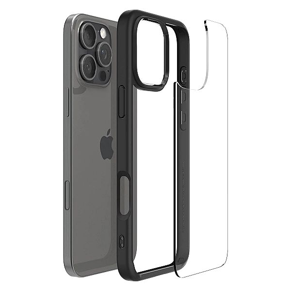 Etui Spigen Ultra Hybrid na iPhone 16 Pro Max - czarny mat