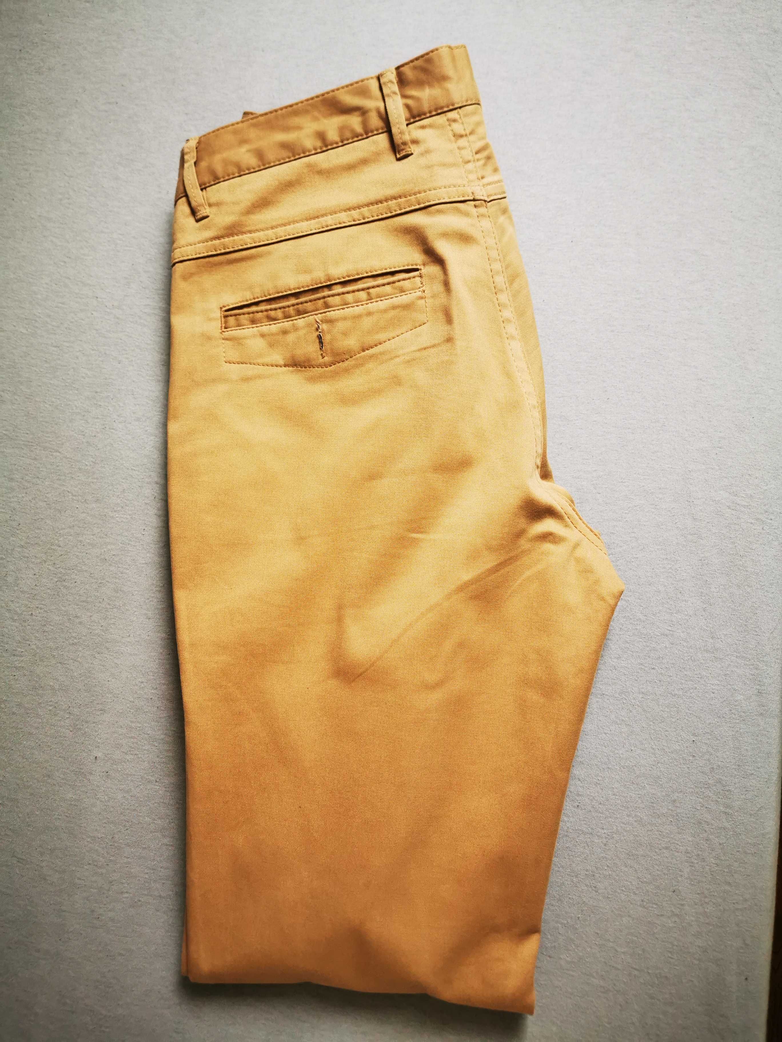 Spodnie męskie slim fit Zara rozm. 38