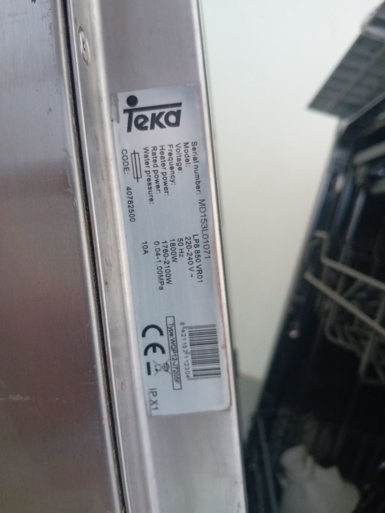 Máquina lavar loiça teka inox Lp8 850