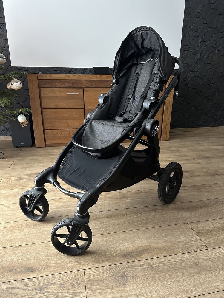 Wózek baby jogger city select z gondolą, spacerowka i fotelikiem