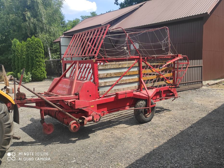 Przyczepa samozbierająca Pottinger