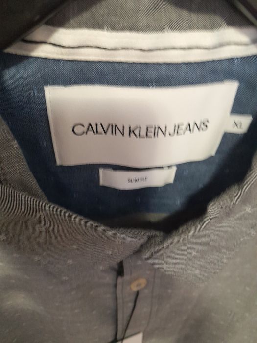 Camisa Cinzenta Calvin Klein Jeans