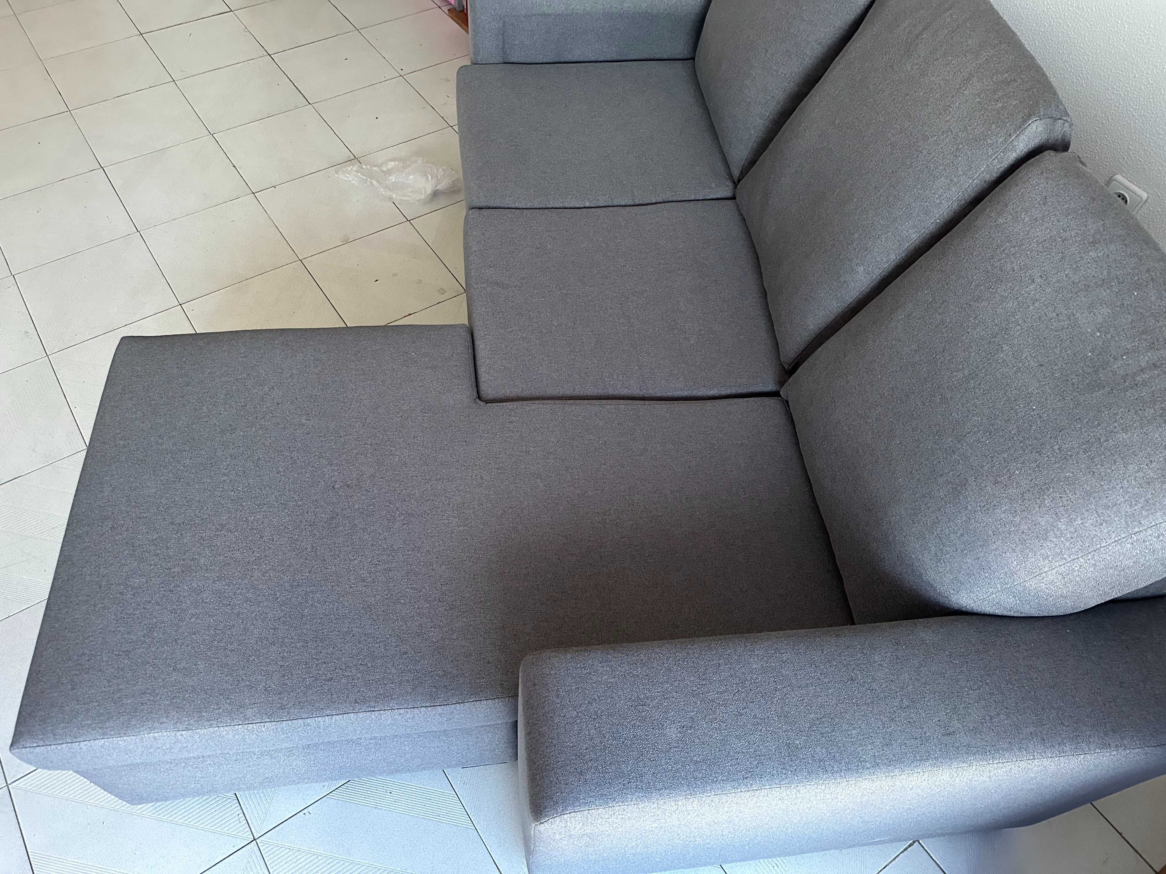 Vendo Sofá chaise long 3 lugares