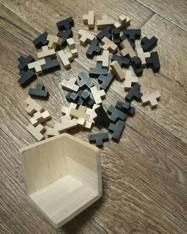 Головоломка - куб деревянный